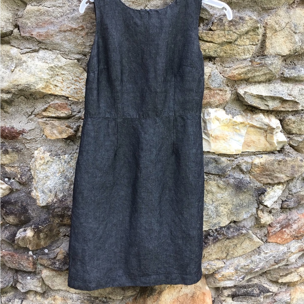 GAP Charcoal Sleeveless Mini Dress